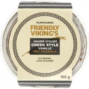 Friendly Vikings O'gurt greek style vanille met muesli