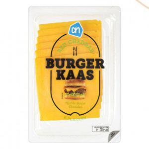 AH Burgerkaas rode cheddar plak