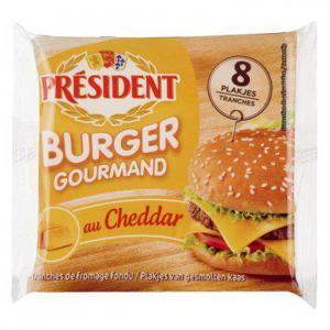 Président Burger gourmand au cheddar