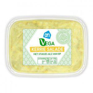 AH Vega kip kerrie salade