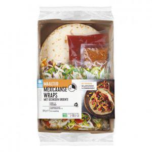 AH Gesneden verspakket Mexicaanse wraps