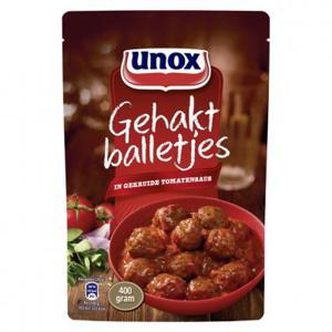 Unox Gehaktballetjes in gekruide tomatensaus