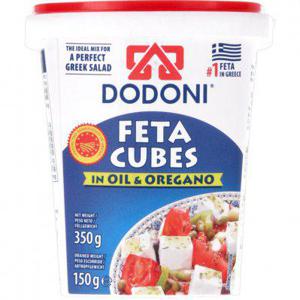 Dodoni Feta cubes in oil & oregano