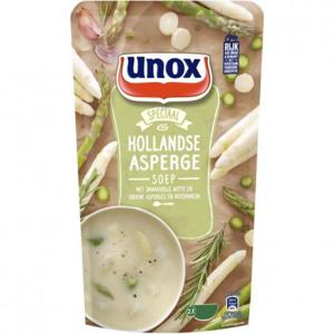 Unox Soep in zak aspergesoep