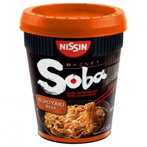 Nissin Soba cup sukiyaki beef