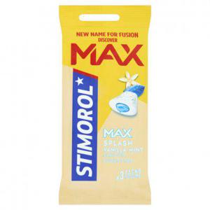 Stimorol Max splash kauwgom vanilla sugar free