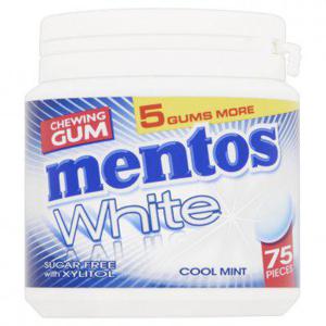 Mentos Gum White cool mint