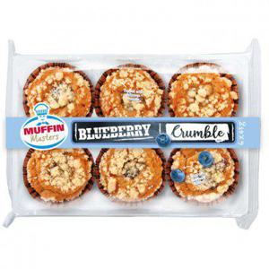 Muffinmasters Blueberry crumble muffin