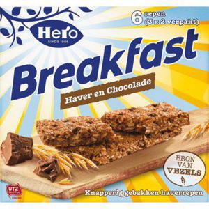 Hero Breakfast granenreep Haver & Chocolade