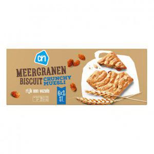 AH Crunchy biscuit meergranen