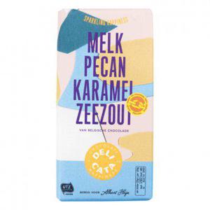 Delicata Reep melk - pecan - karamel - zeezout