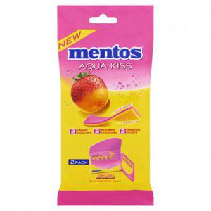 Mentos Gum Aqua kiss strawberry-mandarin