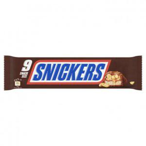 Snickers Melkchocolade snackformaat 9 stuks