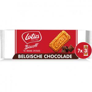 Lotus Biscoff speculoos koek chocolade