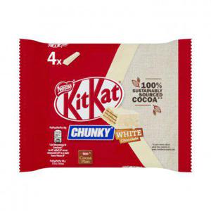 Kitkat Chunky witte chocolade 4-pack