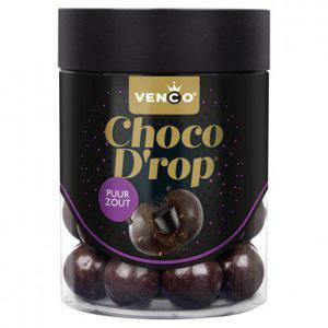 Venco Choco drop puur zout