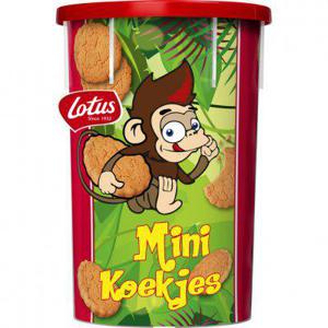 Lotus Mini koekjes aap