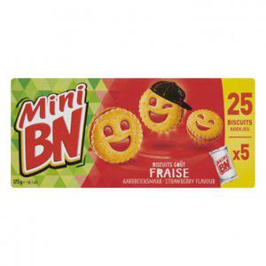 BN Mini biscuits aardbei