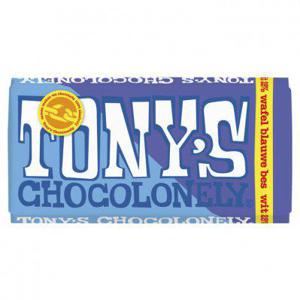 Tony's Chocolonely Wit wafel blauwe bes