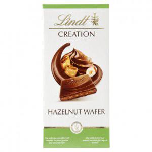 Lindt Creation milk hazelnut wafer