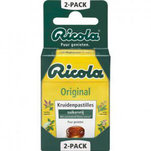 Ricola Original kruidenpastilles suikervrij