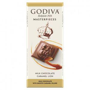 Godiva Masterpieces tablet caramel lion