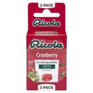 Ricola Cranberry suikervrij