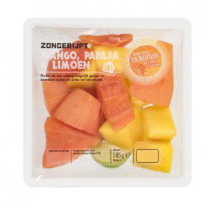 AH Zongerijpte mango-papaja-limoen