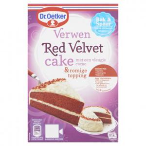 Dr. Oetker Verwen red velvet cake