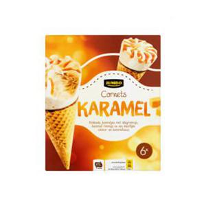 Jumbo Cornets Karamel Ijsjes 6 Stuks