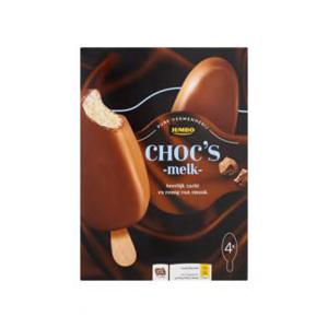 Jumbo Melkchocolade Ijsjes 4 stuks