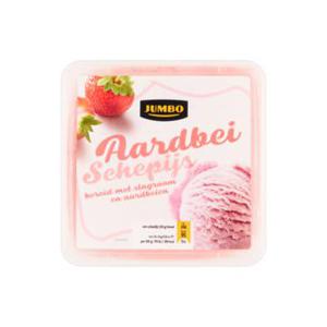 Jumbo Aardbei Schepijs 1L