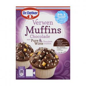 Dr. Oetker Verwen muffins met chocolade