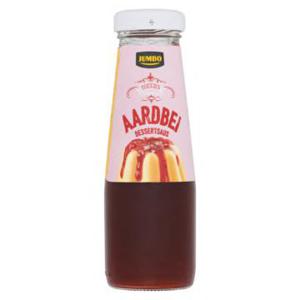 Jumbo Aardbei Dessertsaus 260g