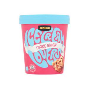 Jumbo Ice Cream Lovers Cookie Dough 350g