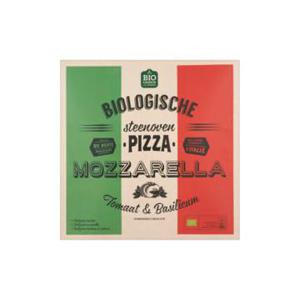 Jumbo Steenoven Pizza Mozzarella Tomaat & Basilicum Biologisch 350g