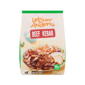 Lekker & Anders Beef Kebab 400g