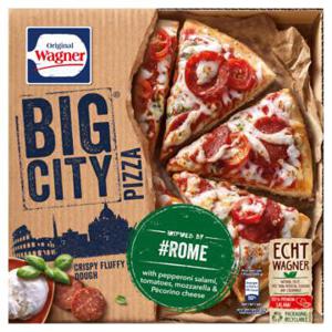 WAGNER BIG city pizza rome salami tomaat kaas 405g