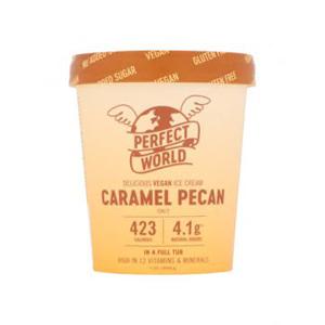 Perfect World Ice Cream Caramel Pecan 500ml