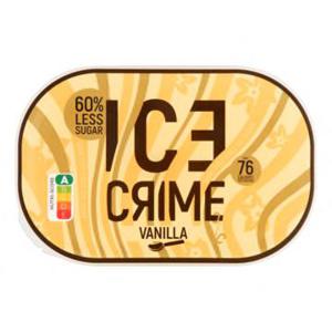 Ice Crime Vanille IJs - Minder Suiker 1L