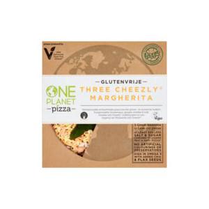 One Planet Pizza Glutenvrije Three Cheezly Margherita 418g