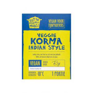 Uit de Keuken van Maass Veggie Korma Indian Style 380g