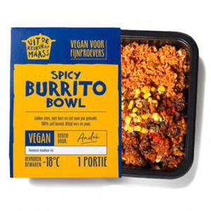 Uit de Keuken van Maass Vegan Spicy Burrito Bowl 380g