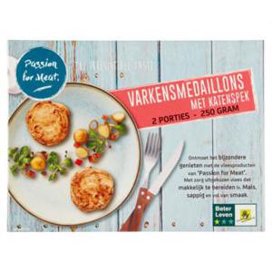 Passion for Meat Varkensmedaillons met Katenspek 250g