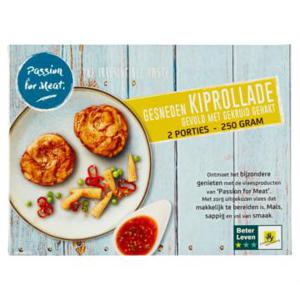 Passion for Meat Gesneden Kiprollade Gevuld met Gekruid Gehakt 250g