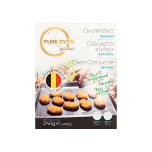 Pure Daphné Ovenkroket Garnaal 4 x 60g