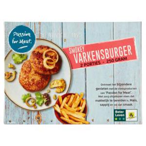 Passion for Meat Smokey Varkensburger 250g