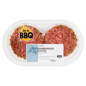 Jumbo Runder Hamburger Pittig 280g