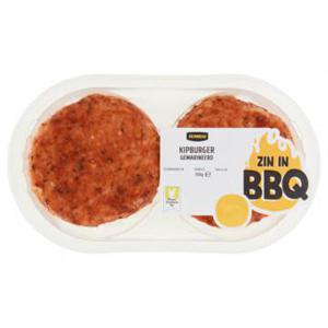 Jumbo Kipburger Gemarineerd 250g