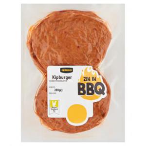 Jumbo BBQ Kipburger 280g